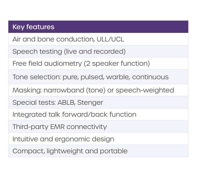 Amplivox 260 Portable Diagnostic Audiometer
