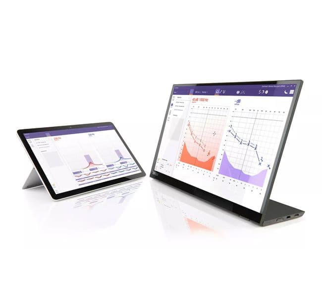 Amplivox 270 with hands touching dials