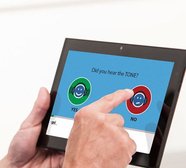 Tablet Automated Audiometry